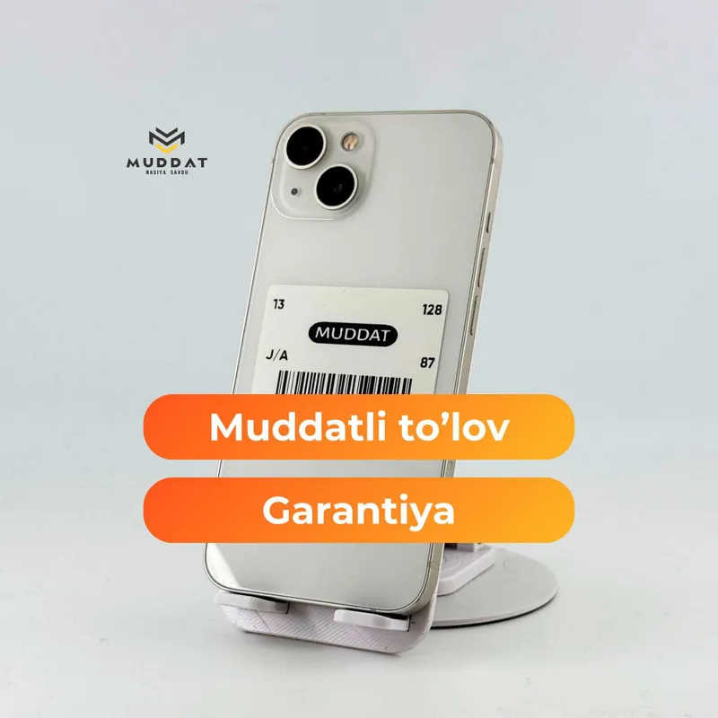iPhone 13 128GB - muddatli to'lovga kafolat bilan 1 iPhone 13 128GB - muddatli to'lovga kafolat bilan 1