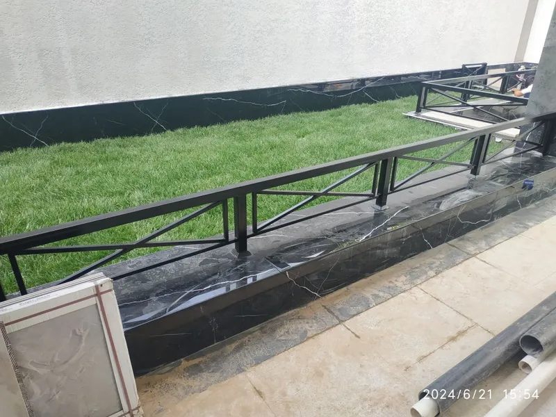 Перила из стекла от Creative Metall / Стеклянные ограждения — фото 7