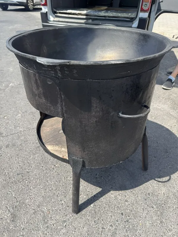 50litrli Qozon Ochoq 10kg osh ketadi chugun qozon — фото 3