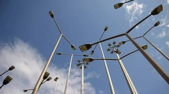 Металлические опоры освещения многогранные 5