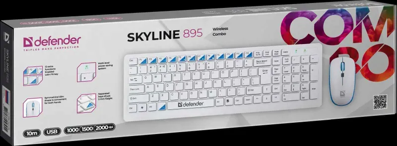 Skyline 895 Беспроводной набор клавиатура + мышка