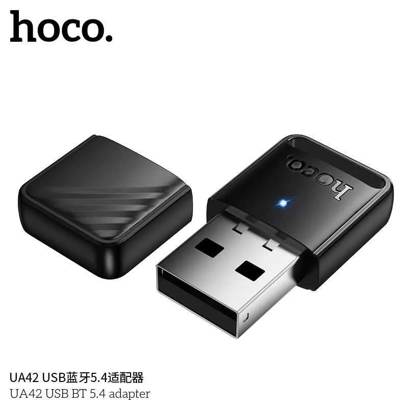 Hoco UA42 Adapter Usb to Bluetooth v5.4 multi-device speed 4.0 Mbps — фото 2