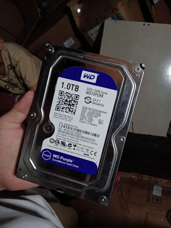 WD Purple 1 TB (WD10PURX) 3.5 dyumli HDD