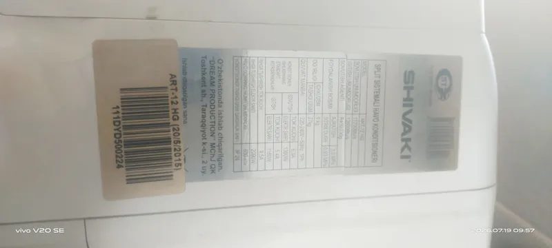 Konditsioner sotiladi 2 Konditsioner sotiladi 2