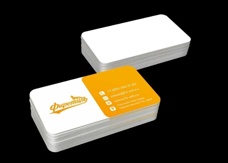 Vizitka — Premium 300gsm qog'oz, tez va sifatli — фото 7