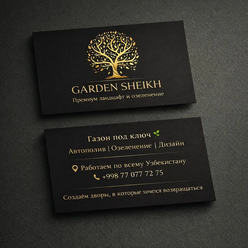 Garden Sheikh газон полив ландшафтный дизайн