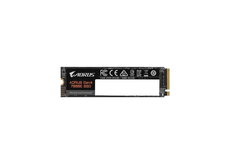 - Твердотельный накопитель SSD M.2 2TB Gigabyte AORUS Gen4 7000E NVMe