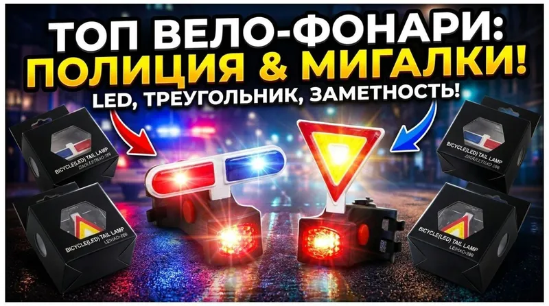 Новый LED задний габарит для велосипеда