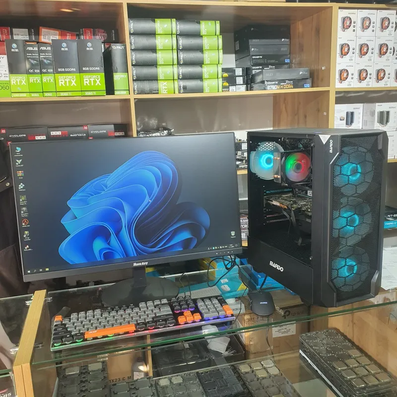 Kompyuter to'plami: HUNTKEY 27" FHD IPS 100Hz, i5-6500, GTX 1060 6GB, 8GB RAM, 512GB NVMe