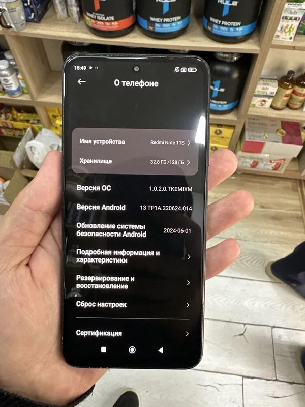REDMI NOT 11s ishlatilingan ideal — фото 6