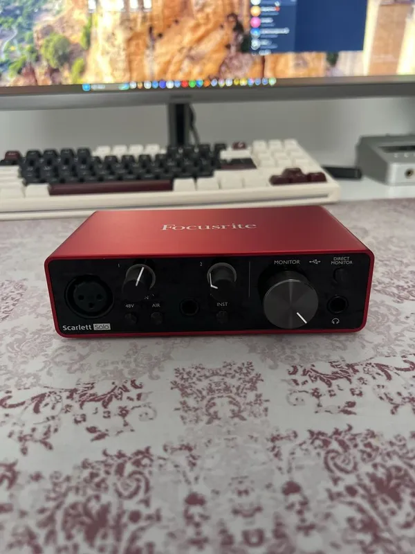 Focusrite Scarlett Solo 3rd Gen — фото 1