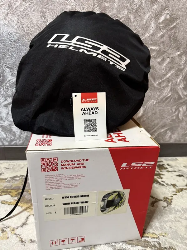 Мотошлем LS2 FF352 Rookie INFINITE 5 Мотошлем LS2 FF352 Rookie INFINITE 5