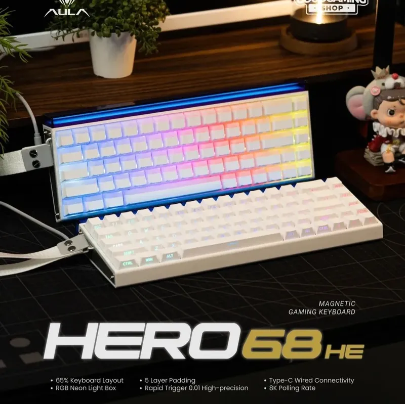 Aula Hero 68 HE / Магнитная Клавиатура
