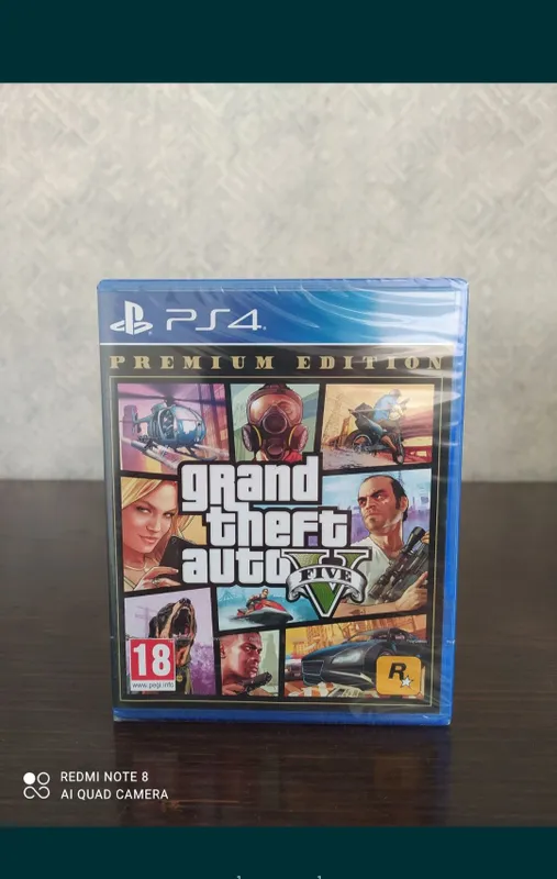 Продам игру GTA V Premium (русский язык) на диске для PS4/PS5 и Xbox 1 — фото 1