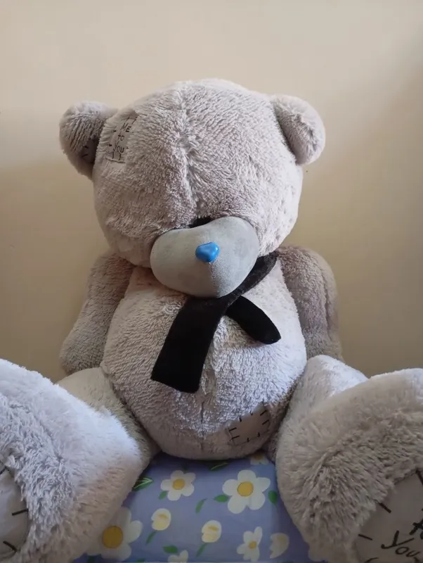 Yumshoq teddy ayiq yaxshi holatda sotiladi.Sovgʻa uchun ajoyib