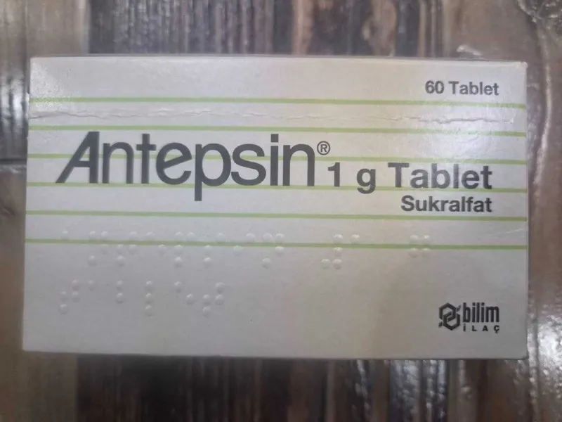 Продается Antepsin 1 g Tablet (Sukralfat) 1 Продается Antepsin 1 g Tablet (Sukralfat) 1