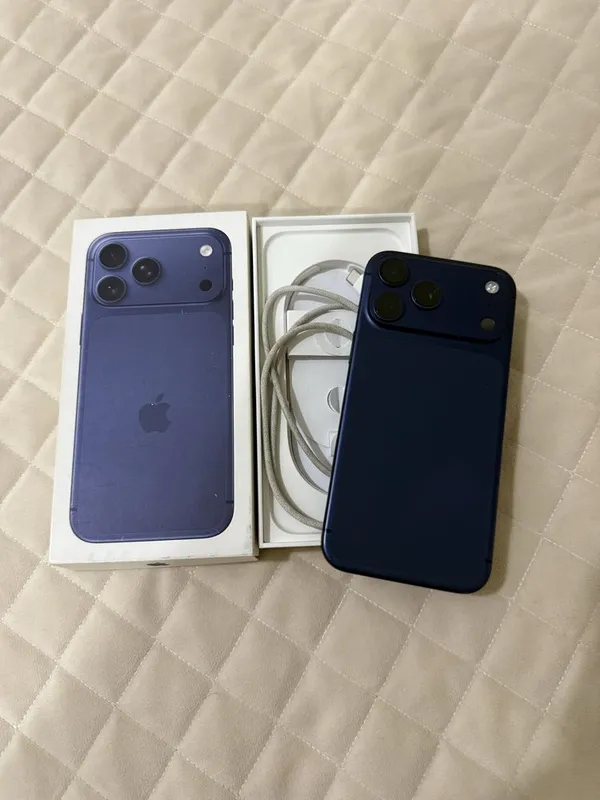 Iphone 17 Pro Max Blue 256 GB 100% yomkost