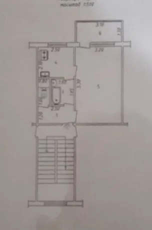 Yalang‘ach / Yuqori voltli / Chimyon hududida kvartira sotiladi