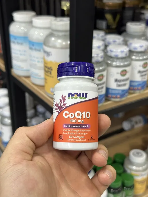 Now CoQ10 100 mg, 50 kapsula 1 Now CoQ10 100 mg, 50 kapsula 1