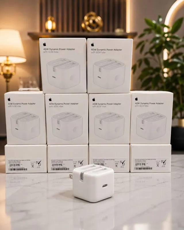Orginal adapter iphone 15/16/17 зарядка галовка адаптер 40W оптом