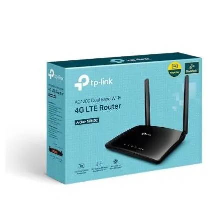 Archer MR402 AC1200 Двухдиапазонный беспроводной 4G LTE маршрутизатор — фото 1