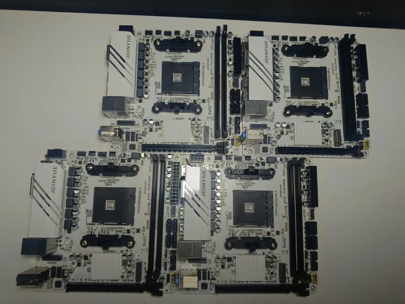 Lot: oq mini‑ITX Jginyue anakartalari (B450i/B350i) 2