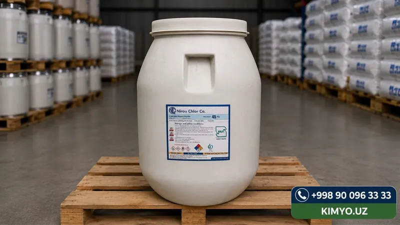 Гипохлорид кальция 65% Марка Б,Hypochlorite Calcium.