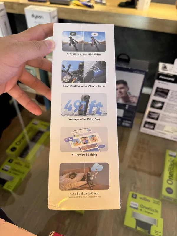Insta 360 X5 8K 360 action cam 3 Insta 360 X5 8K 360 action cam 3