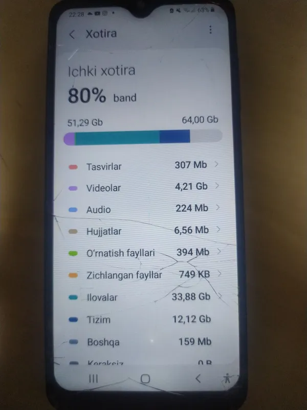 Samsung A50 64 GB, экран заменён, камера размытая 4 Samsung A50 64 GB, экран заменён, камера размытая 4