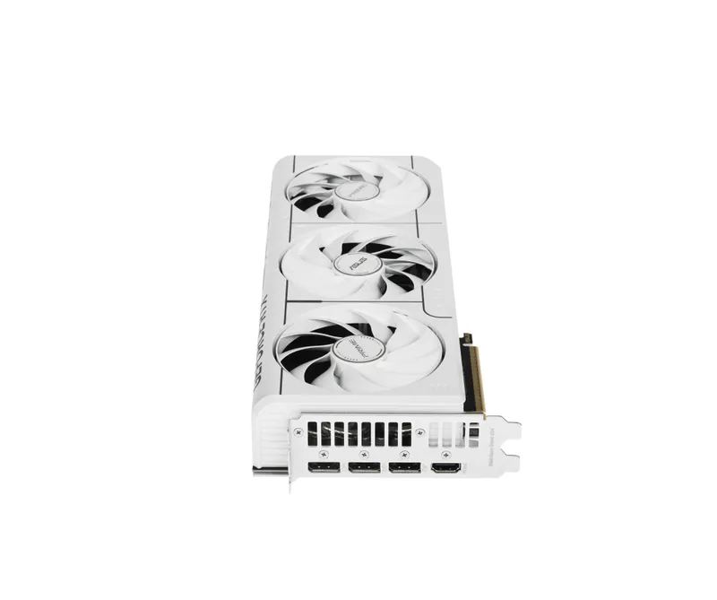 - Видеокарта ASUS Prime GeForce RTX 5070 White OC 12GB GDDR7 3