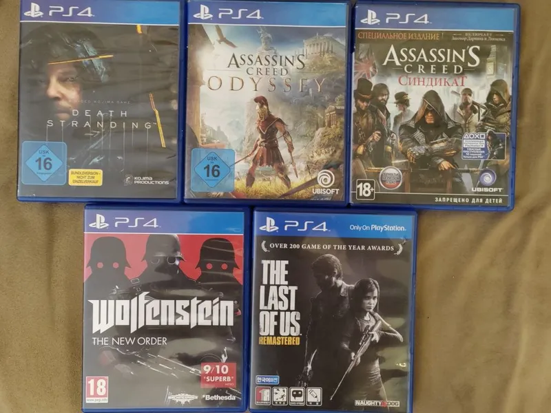 Обмен дисков PS4