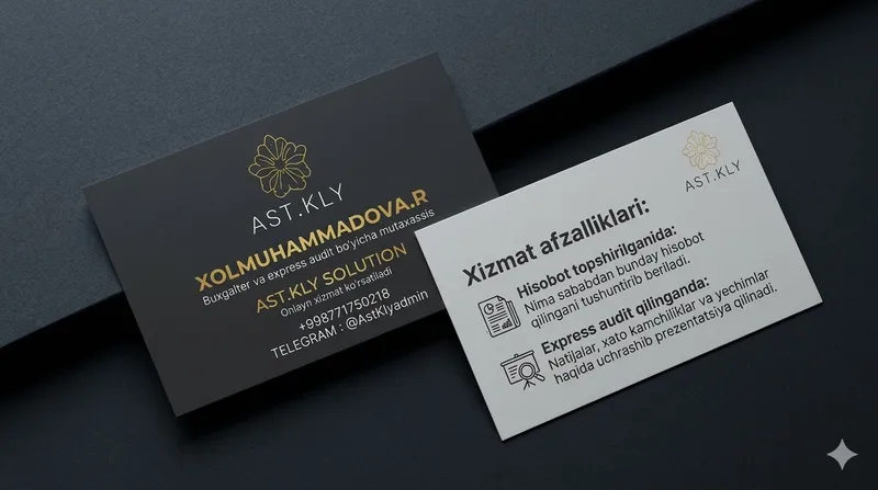 Buxgalteriya hisobotlari,1C, express audit