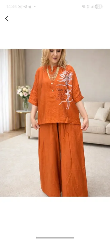 ayolar uchun keng shimli oversize, yozgi to'plam