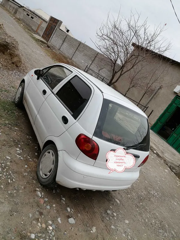 Машина Матиз холати чотки