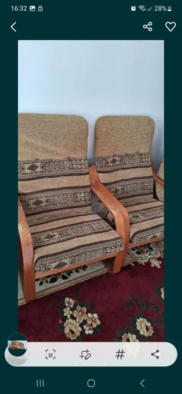 диван и два кресла — фото 1