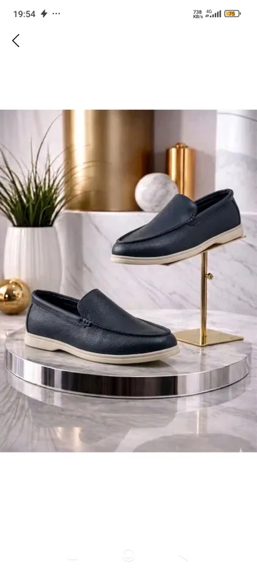 Loro Piano classic oyoq kiyimi