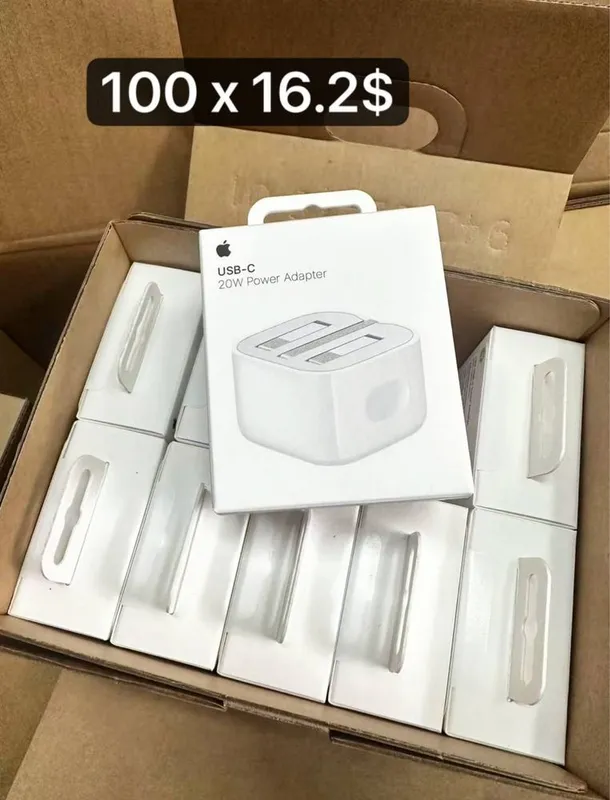 Apple 20w 3pin adapter (optom) в наличии
