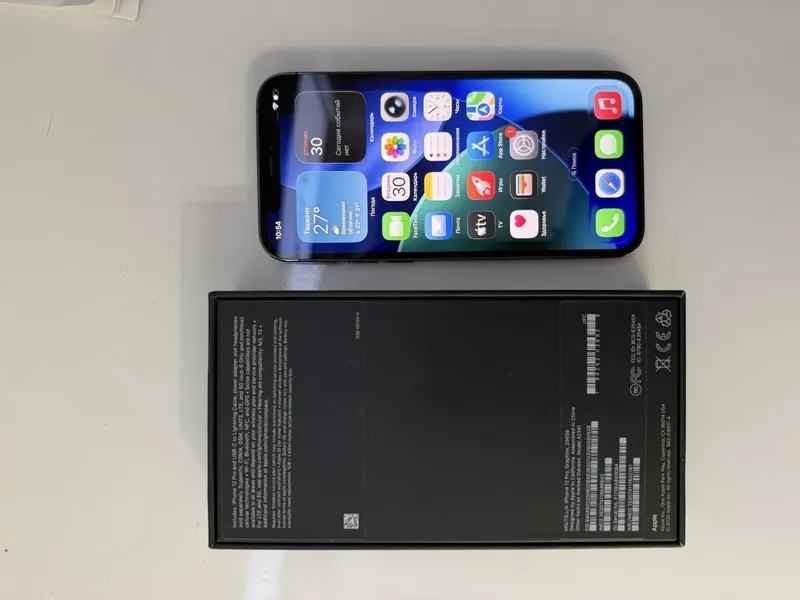 Iphone 12 pro 256 black sim card 2