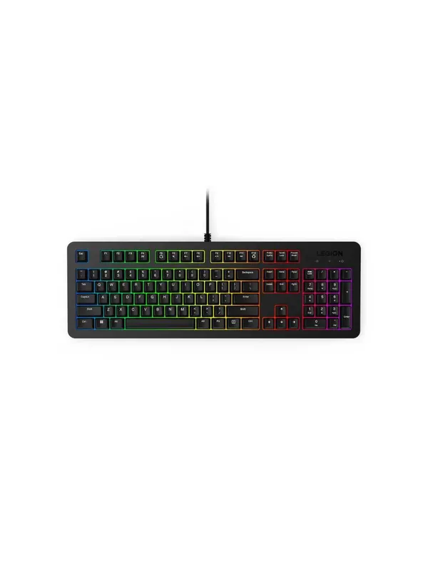 Клавиатура Lenovo / Legion K310 / черный / проводная игровая /