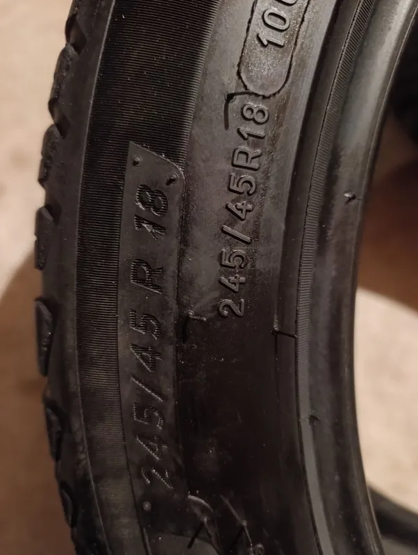 Michelin R18. 245/45/R18. 2 dona — фото 1 Michelin R18. 245/45/R18. 2 dona — фото 1