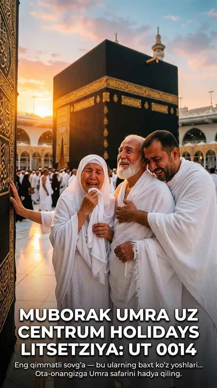 Centrum Holidays Umra Tur Sergeli Bilet Narxi Muborak Umra Tur Paket 1