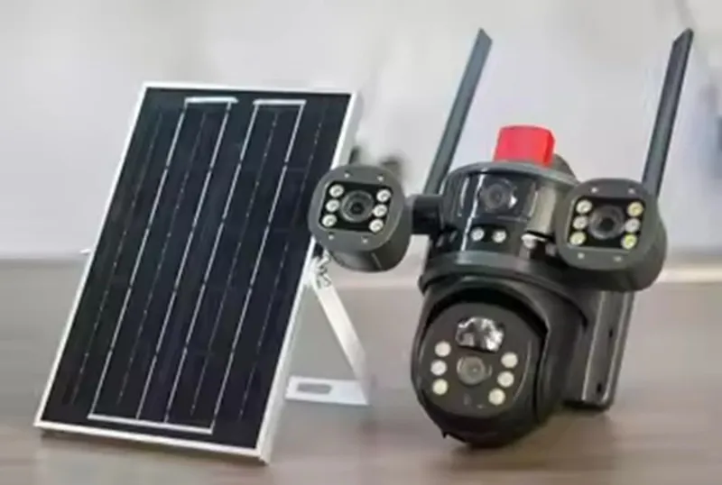 Solar (Quyosh) 4G SIM 8K PTZ kamera 8MP Solar (Quyosh) 4G SIM 8K PTZ kamera 8MP
