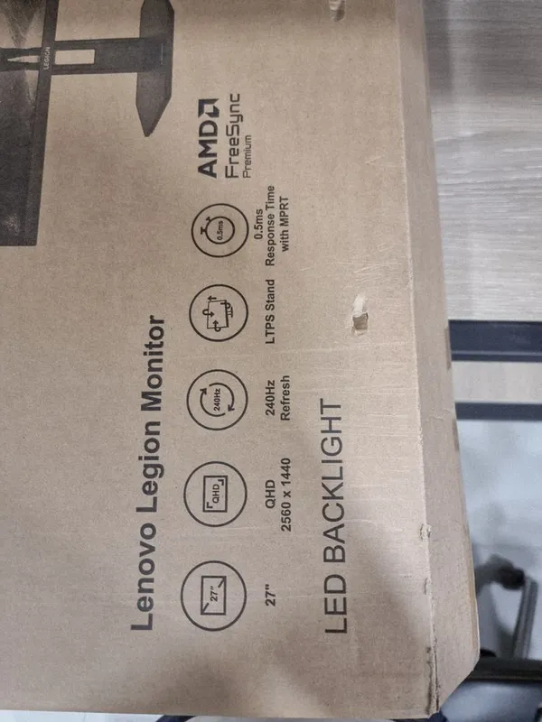 Lenovo manitor 2K 240Hz QHD — фото 2