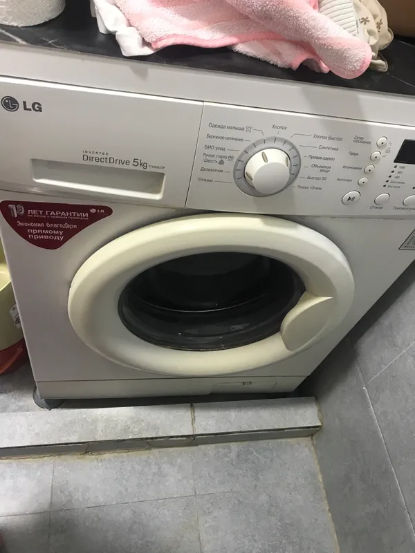 Продаётся стиральный машина фирма LG 5kgDirectDri Продаётся стиральный машина фирма LG 5kgDirectDri