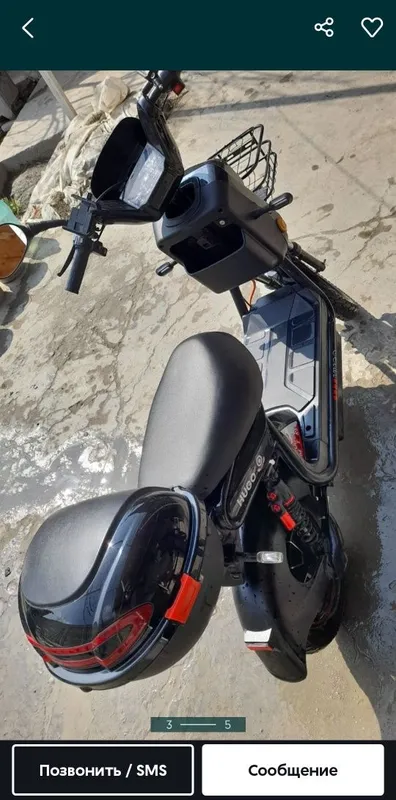 Skuter elektronni 55 km skorstiham yurib berishiham 2
