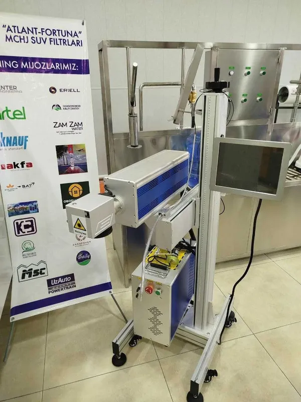 Sana yozish printer, принтер даты, CO2 лазер принтер, CIJ датер, lazer — фото 4
