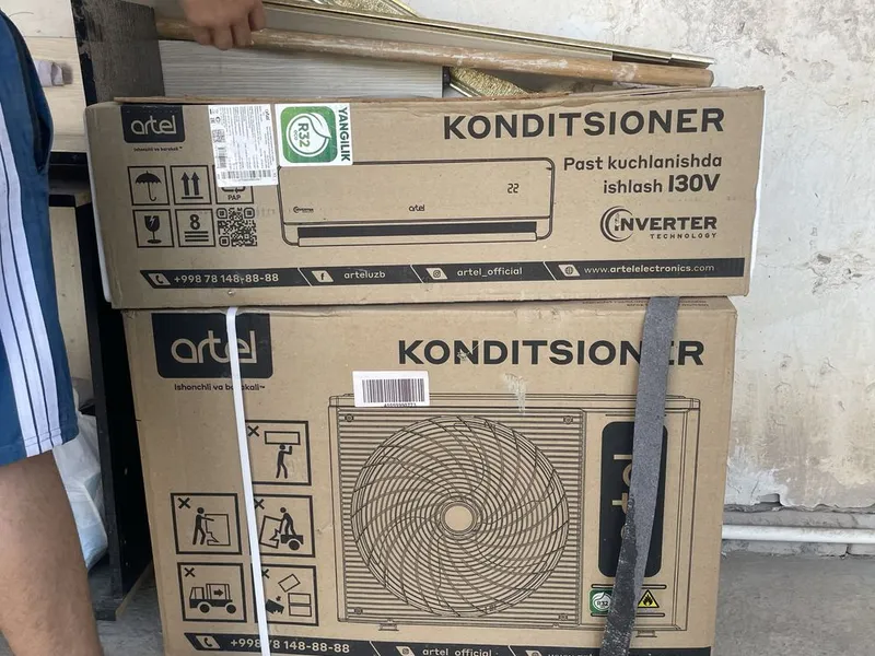 Konditsioner artel marvarid 12 talik invertor. Holati yangi