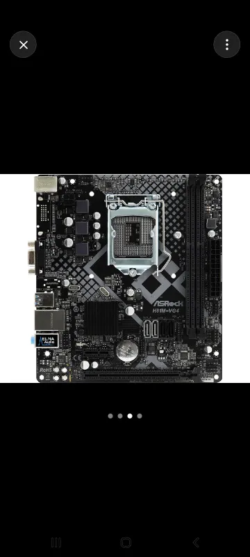 ECS H81 DDR3 plata 1150.