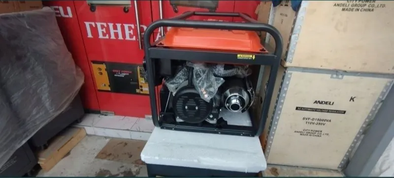 Генератор движок бензиновый Generator Dvijok 8.5 кВт — фото 4