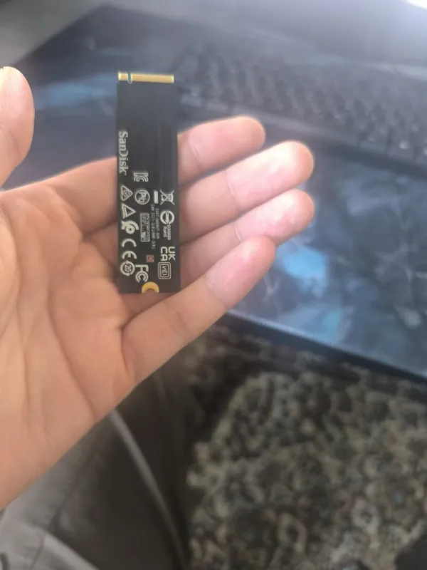 Ssd nvme m2 2tb WD black 2